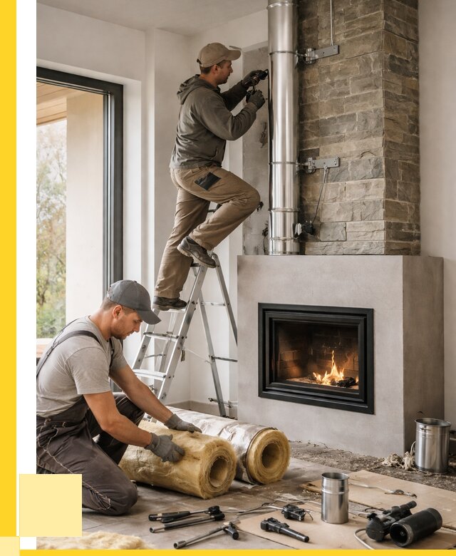 Монтаж дымоходов для каминов в Волгодонске от 16415 р. ЭриданВгн