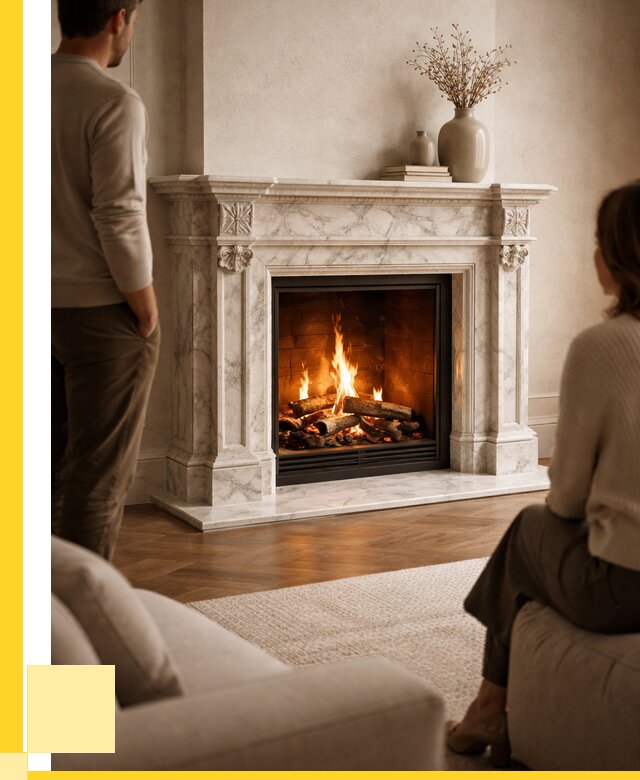 Мраморные камины под ключ в Волгодонске от 273575 р. | ЭриданВгн