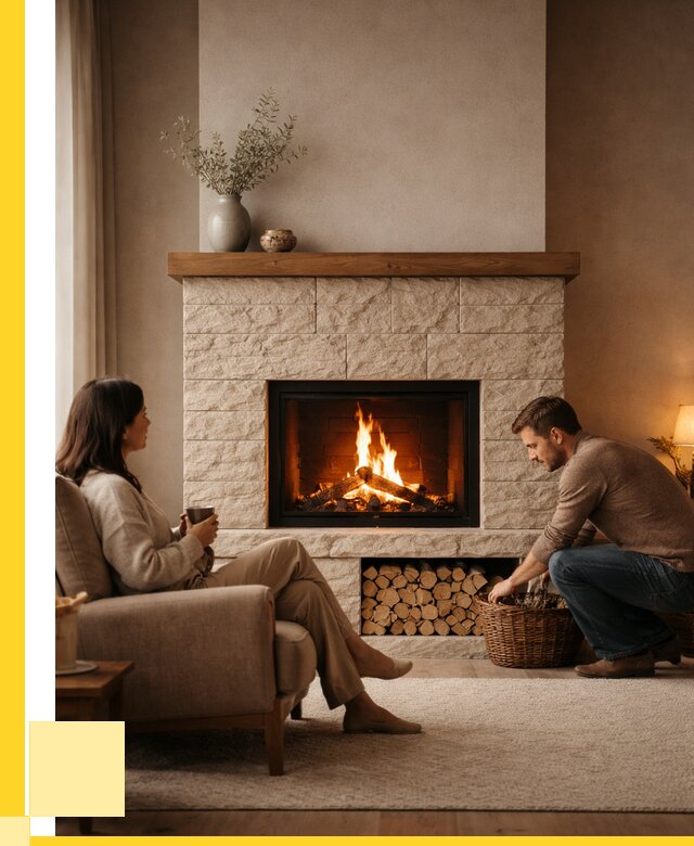 Камины для дома в Волгодонске под ключ от 164145 р. | ЭриданВгн