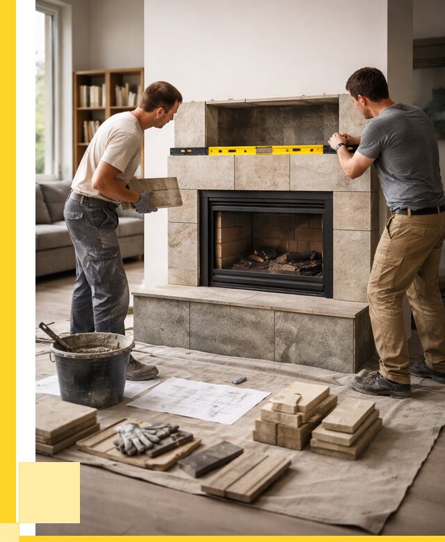 Монтаж каминов и установка в Волгодонске от 49244 р. | ЭриданВгн