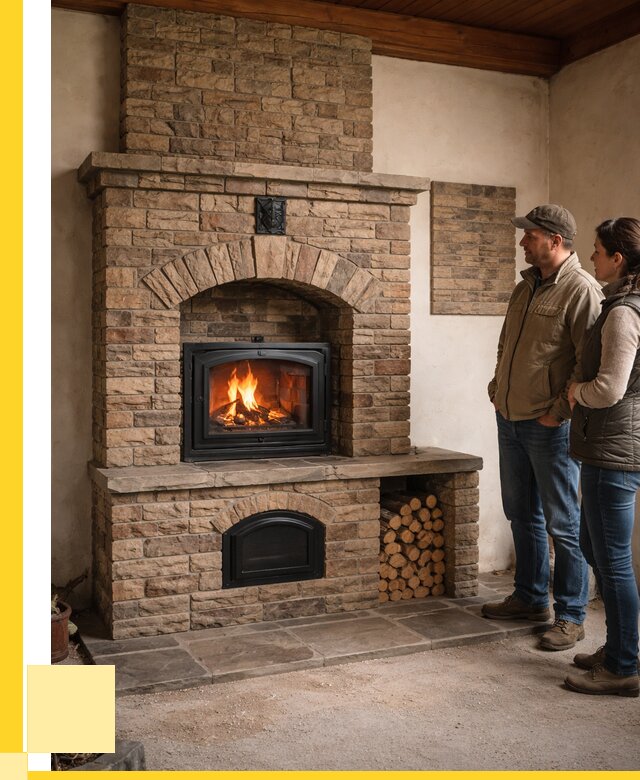 Кирпичная печь под ключ в Волгодонске от 164145 р. | ЭриданВгн