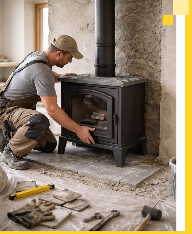 Профессиональный монтаж печей и каминов в Волгодонске под ключ