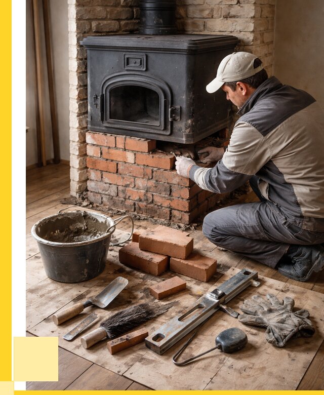 Ремонт печей в Волгодонске от 13132 р., услуги печника ЭриданВгн