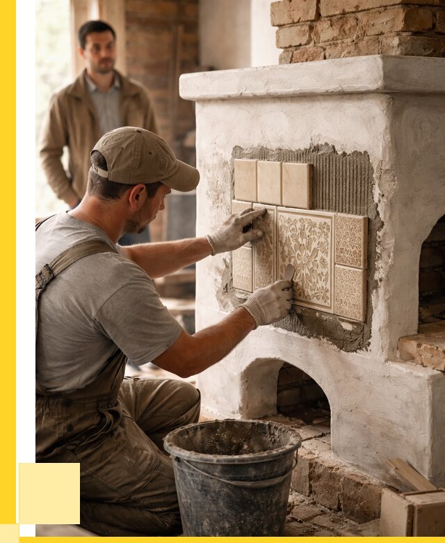 Отделка печей и банных печей в Волгодонске от 38301 р. | ЭриданВгн