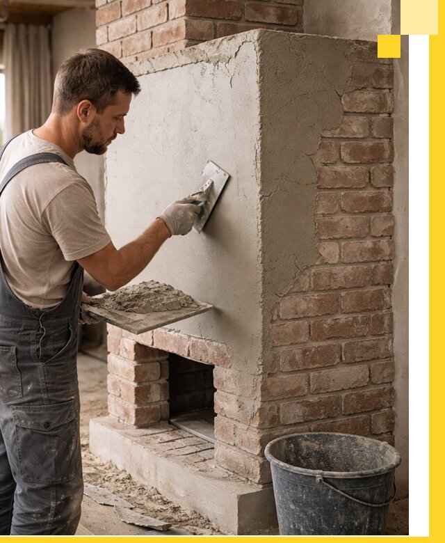 Отделка печей и облицовка каминов в Волгодонске под ключ