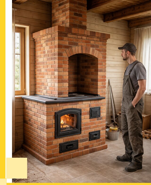 Кирпичные печи в Волгодонске: купить от 164145 р. | ЭриданВгн