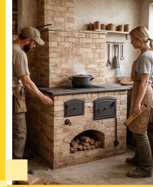 Варочно отопительные печи в Волгодонске от 98487 р. | ЭриданВгн