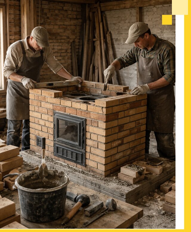 Изготовление и установка варочных печей под ключ в Волгодонске