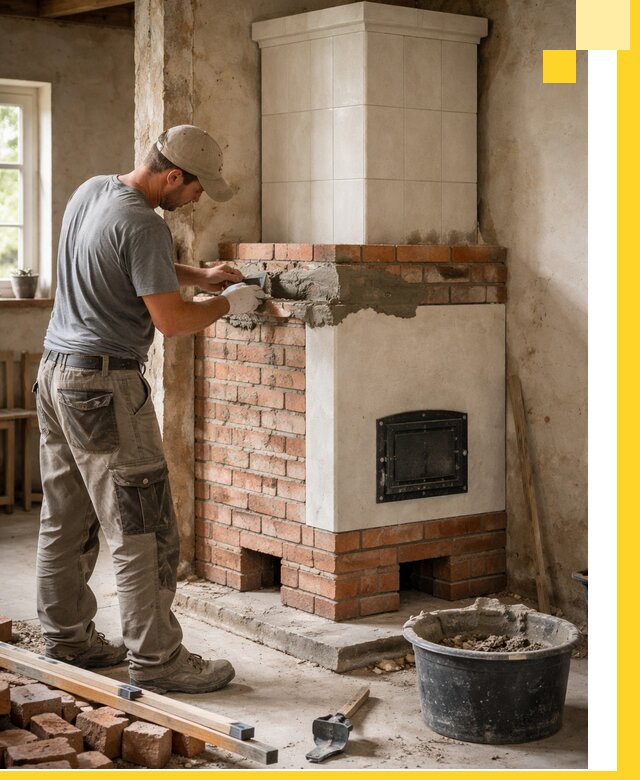 Изготовление и установка печей-голландок под ключ в Волгодонске