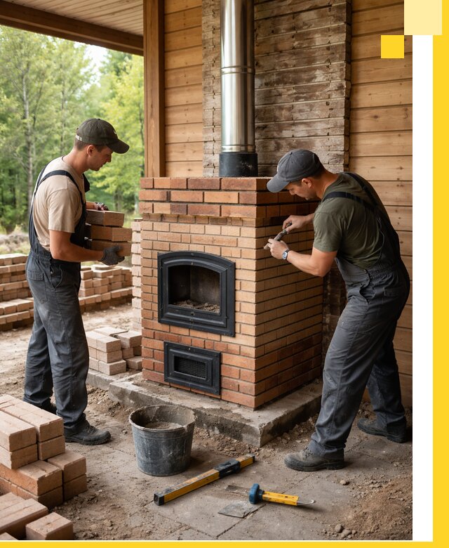 Производство и установка дачных печей под ключ в Волгодонске