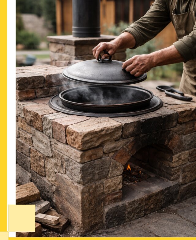 Печи для казана в Волгодонске по цене от 19697 р. | ЭриданВгн