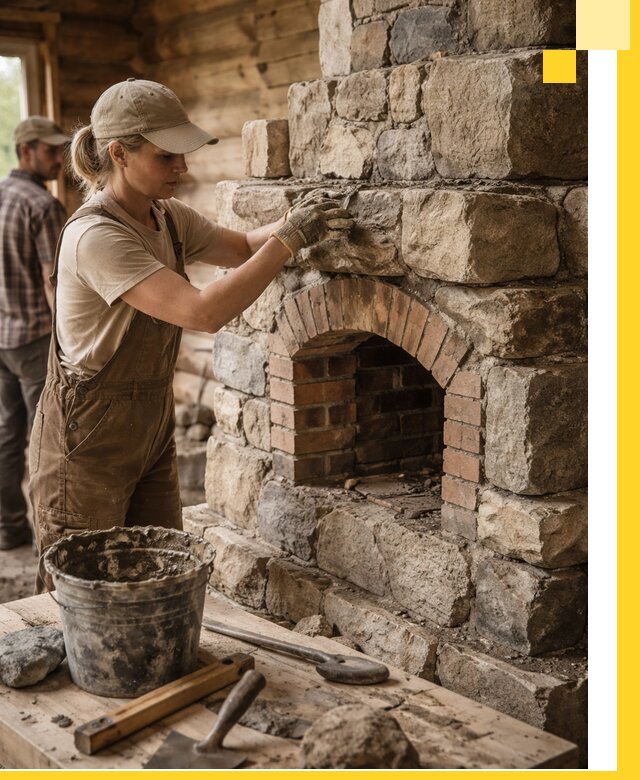 Каменные печи на заказ и монтаж в Волгодонске, долговечные решения