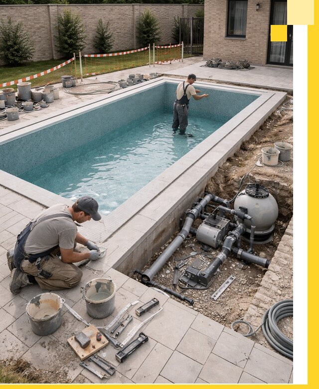 Строительство бассейнов под ключ в Волгодонске: проекты и монтаж