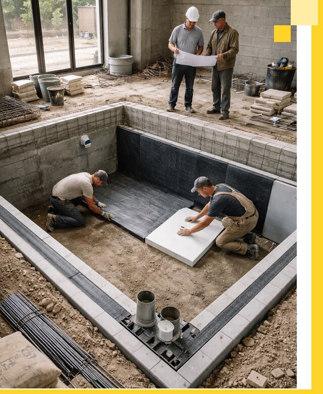 Проекты частных и общественных бассейнов под ключ в Волгодонске