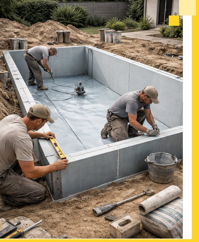 Профессиональный монтаж бассейнов под ключ в Волгодонске с гарантией