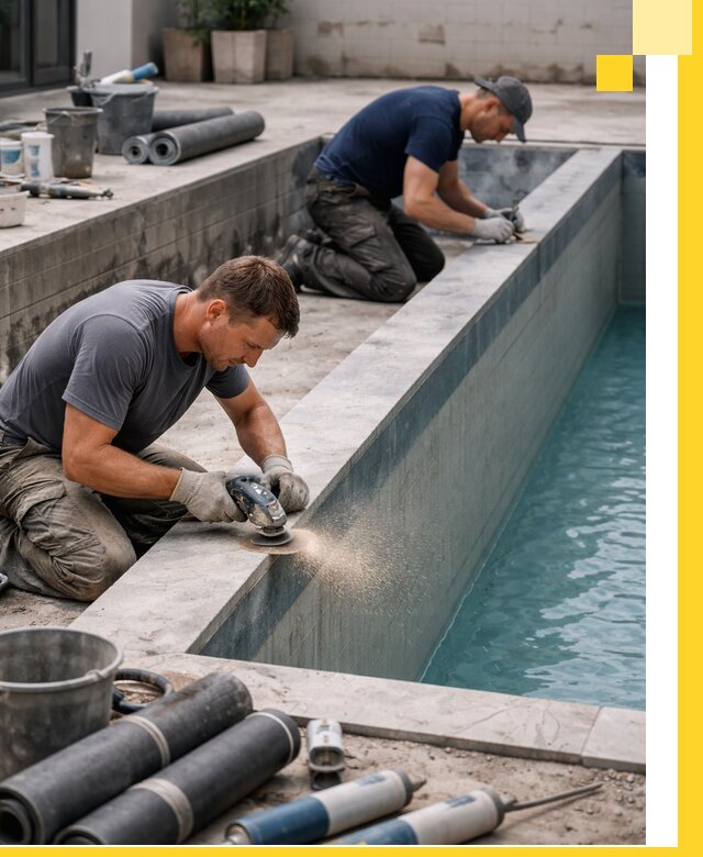 Профессиональный ремонт бассейнов под ключ в Волгодонске