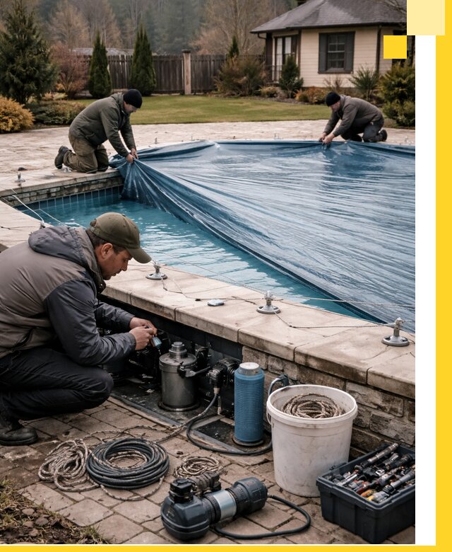 Консервация бассейнов в Волгодонске: подготовка к длительному хранению