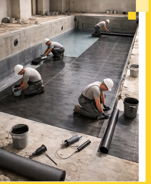 Профессиональная гидроизоляция бассейнов и чаш в Волгодонске под ключ