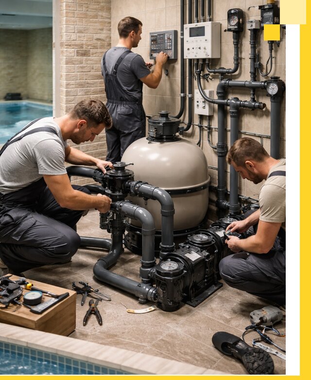 Комплексное оборудование для бассейнов под ключ в Волгодонске