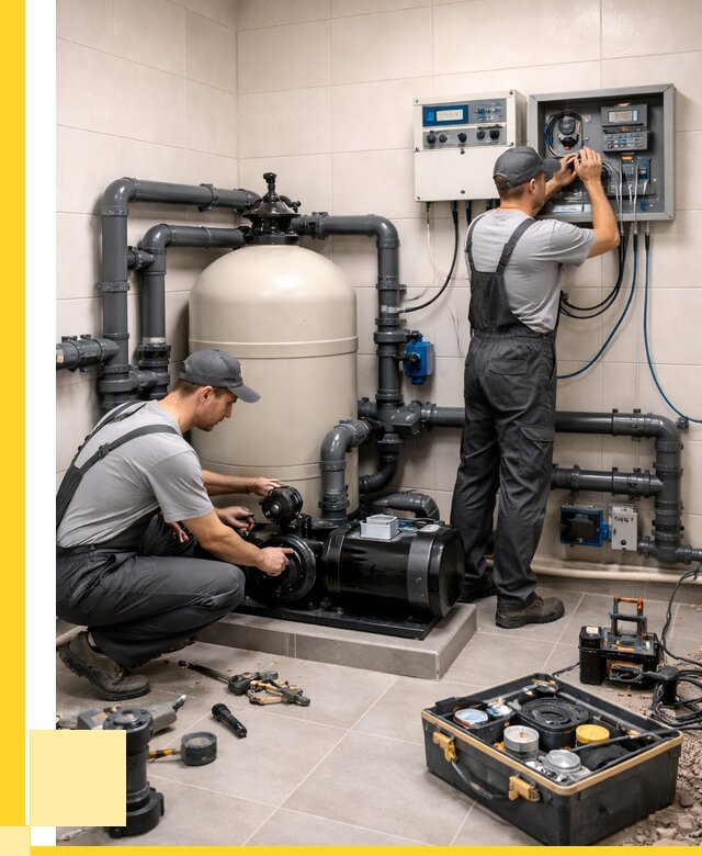 Монтаж оборудования для бассейнов в Волгодонске от 43772 р. | ЭриданВгн