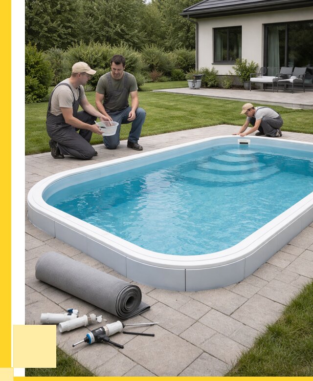 Пластиковый бассейн купить в Волгодонске от 273575 р., ЭриданВгн