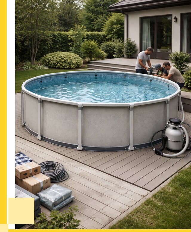 Купить каркасные бассейны в Волгодонске от 49244 р. | ЭриданВгн