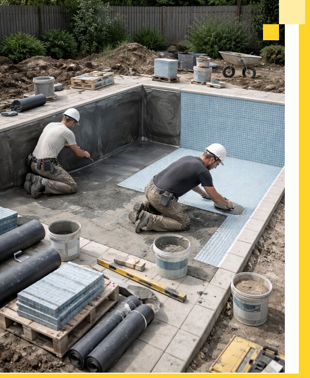 Проектирование и строительство стационарных бассейнов в Волгодонске