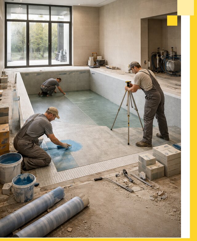 Проект и строительство закрытых бассейнов в Волгодонске под ключ