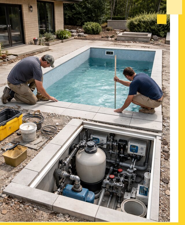 Строительство качественных домашних бассейнов под ключ в Волгодонске