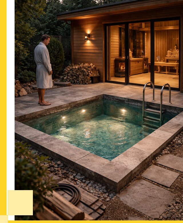 Бани с бассейном под ключ в Волгодонске от 103959 р. | ЭриданВгн