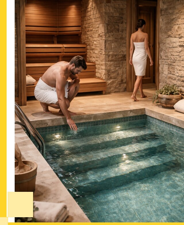 Сауна с бассейном под ключ в Волгодонске от 131316 р., ЭриданВгн