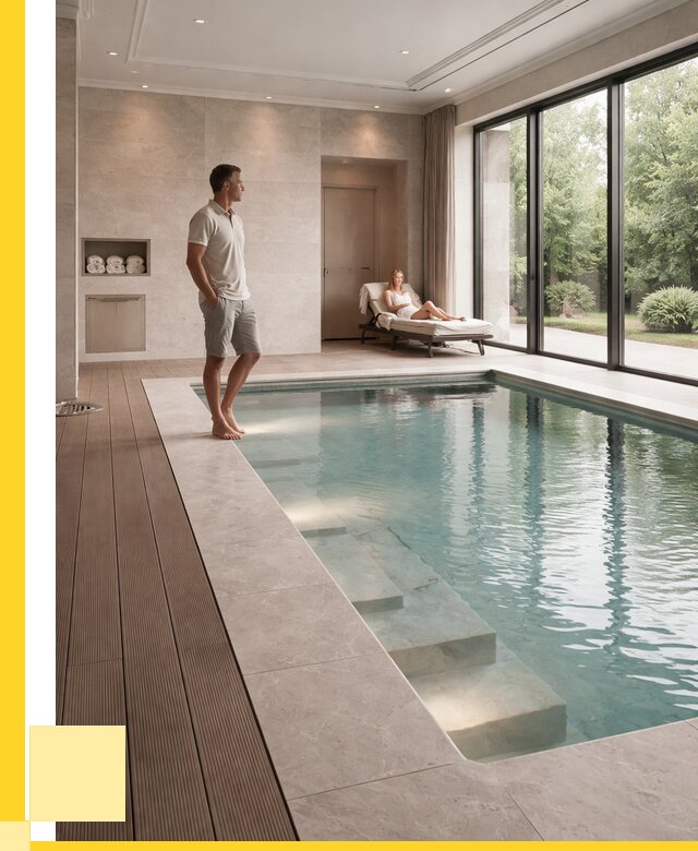 Бассейны в коттедже под ключ в Волгодонске от 1313160 р. | ЭриданВгн