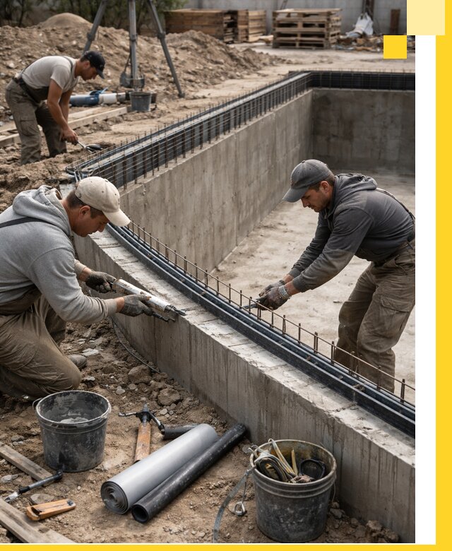 Качественный монтаж чаши бассейна в Волгодонске под ключ с гарантией