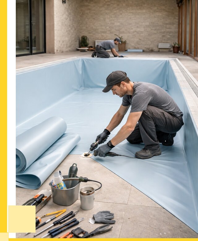 Пленка ПВХ для бассейнов в Волгодонске от 2736 р. | ЭриданВгн