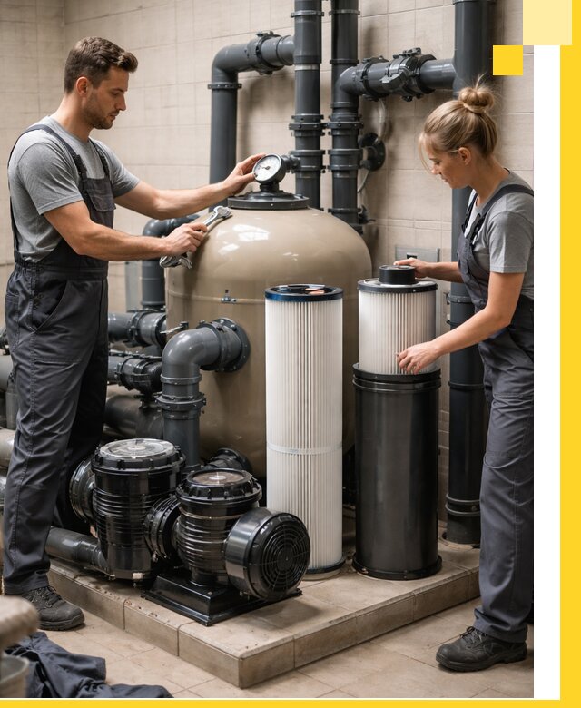 Фильтры и системы фильтрации для бассейнов в Волгодонске