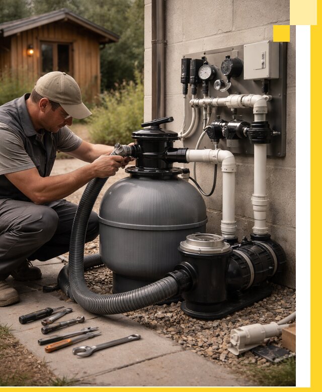 Продажа и монтаж фильтров и насосов для бассейнов в Волгодонске