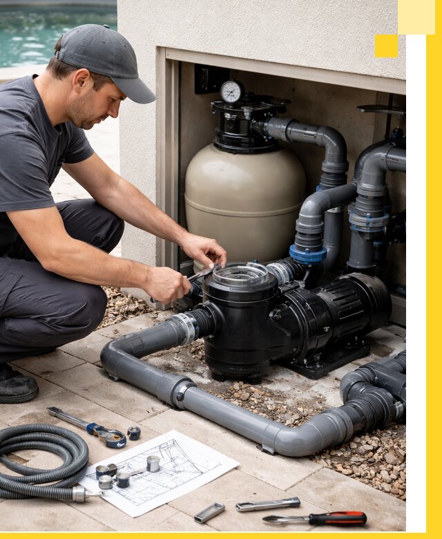 Поставка, монтаж и сервис насосов для бассейнов в Волгодонске