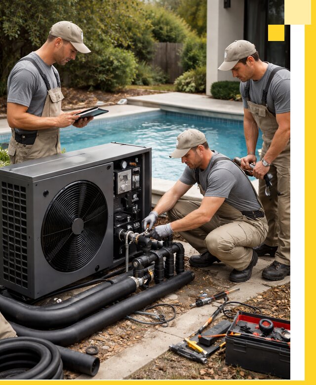 Проектирование и установка тепловых насосов для бассейнов в Волгодонске