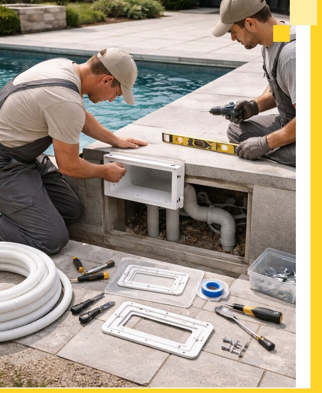 Поставка и установка скиммеров для бассейнов в Волгодонске