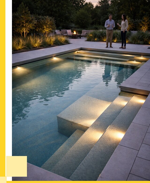 Освещение бассейнов в Волгодонске под ключ от 27358 р. | ЭриданВгн