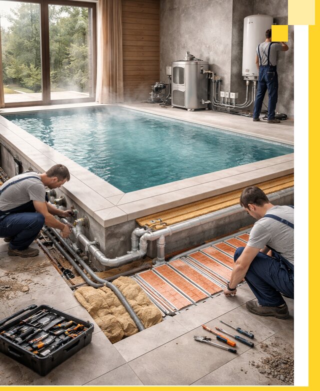 Проектирование и строительство тёплых бассейнов в Волгодонске