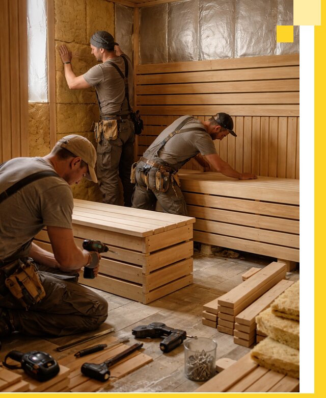 Профессиональное строительство саун под ключ в Волгодонске