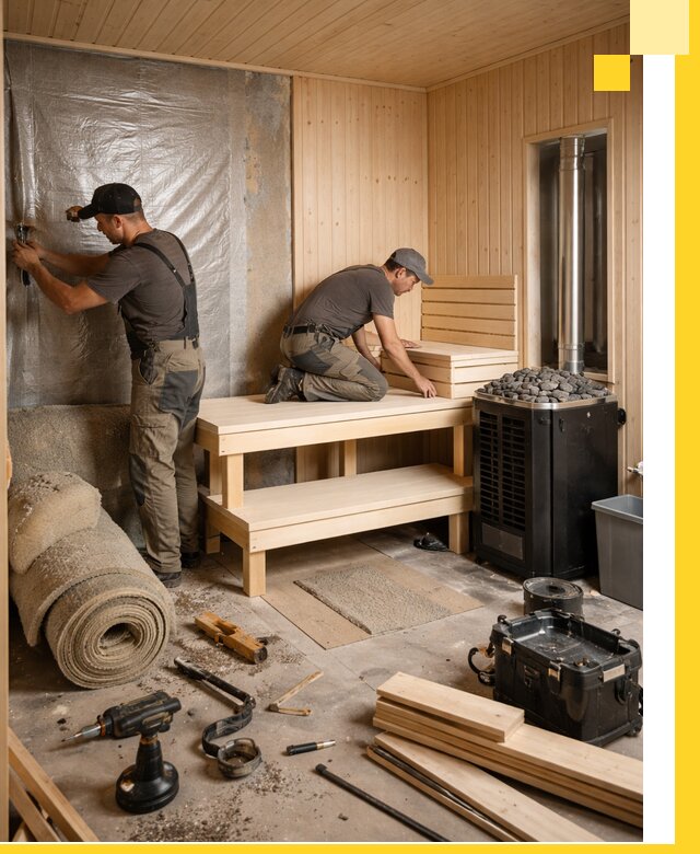 Проекты саун под ключ в Волгодонске дизайн и строительство