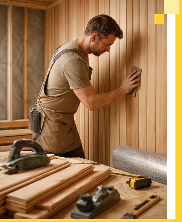 Профессиональная отделка саун и парных под ключ в Волгодонске