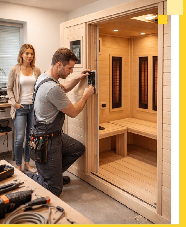 Инфракрасные сауны под ключ в Волгодонске продажа и установка