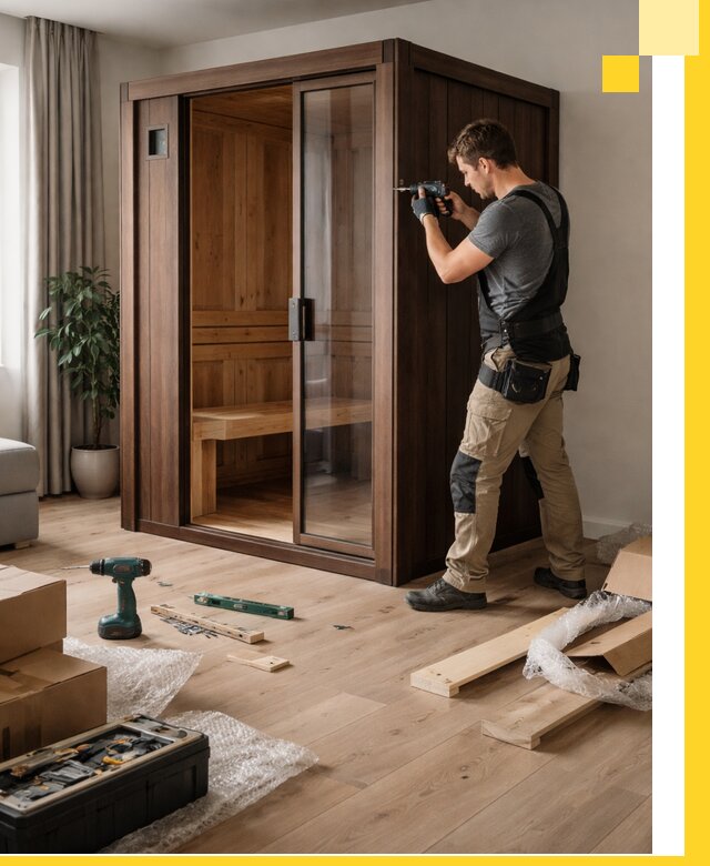 Установка и производство мини саун под ключ в Волгодонске