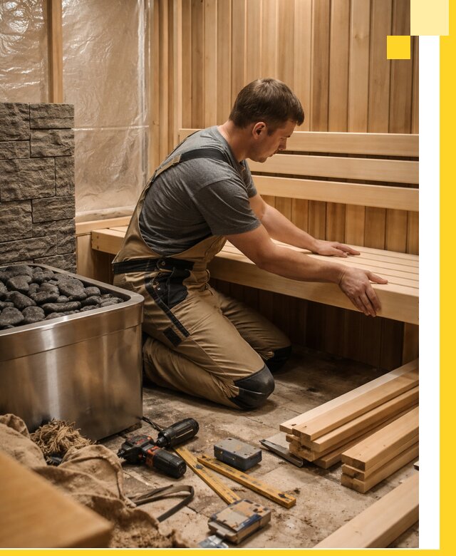 Сауны для дома под ключ с проектированием и монтажом в Волгодонске