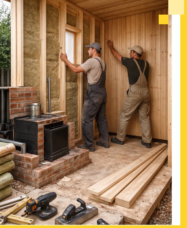 Строительство и установка дачных саун под ключ в Волгодонске