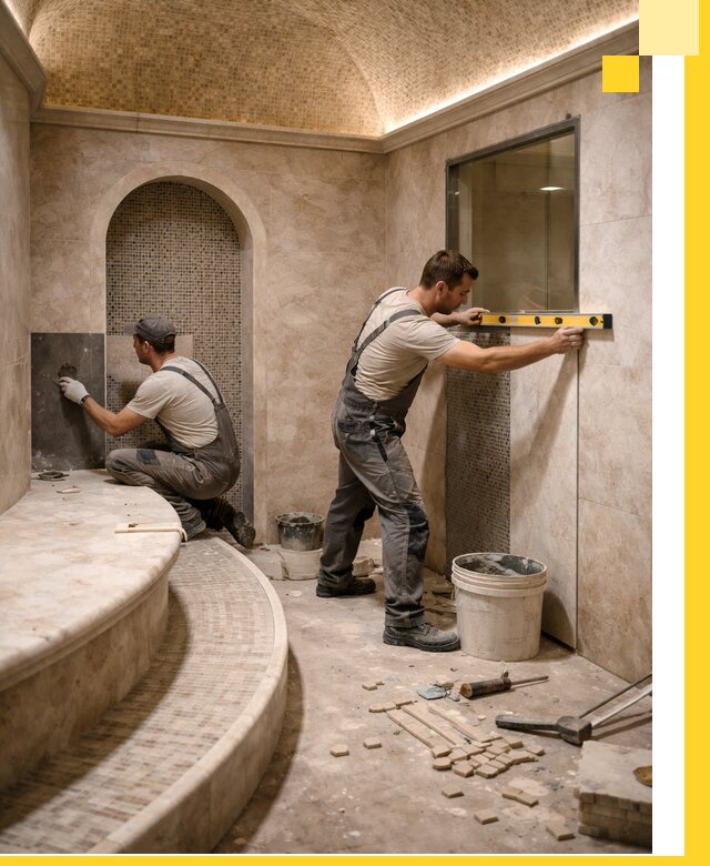 Проектирование и строительство саун с хамамом под ключ в Волгодонске