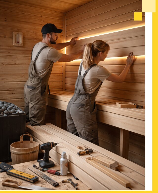 Дизайн саун и бань под ключ с индивидуальным проектом в Волгодонске